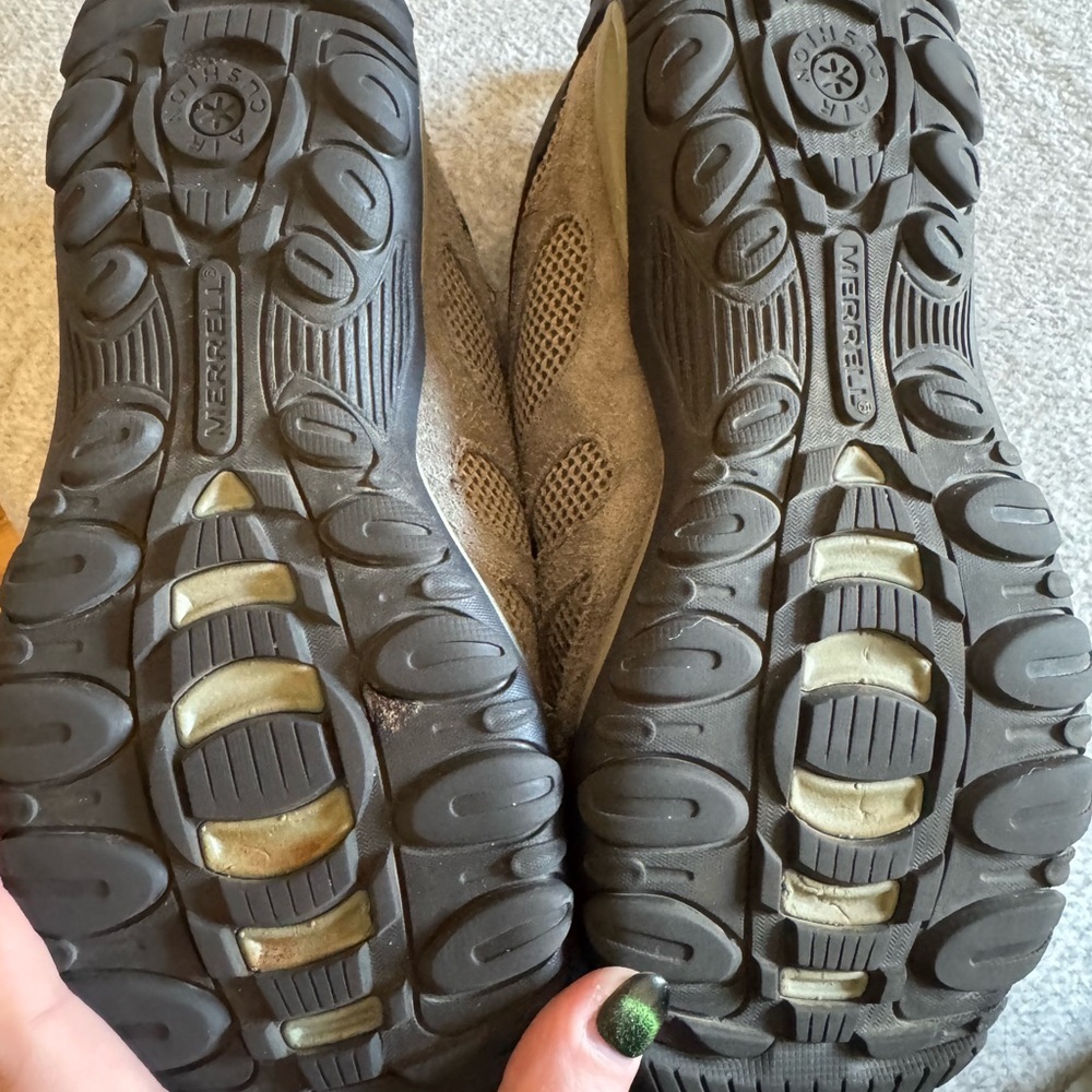 Merrell Women's Hiking Shoes in Brown and Teal, size 10 - Picture 7 of 9